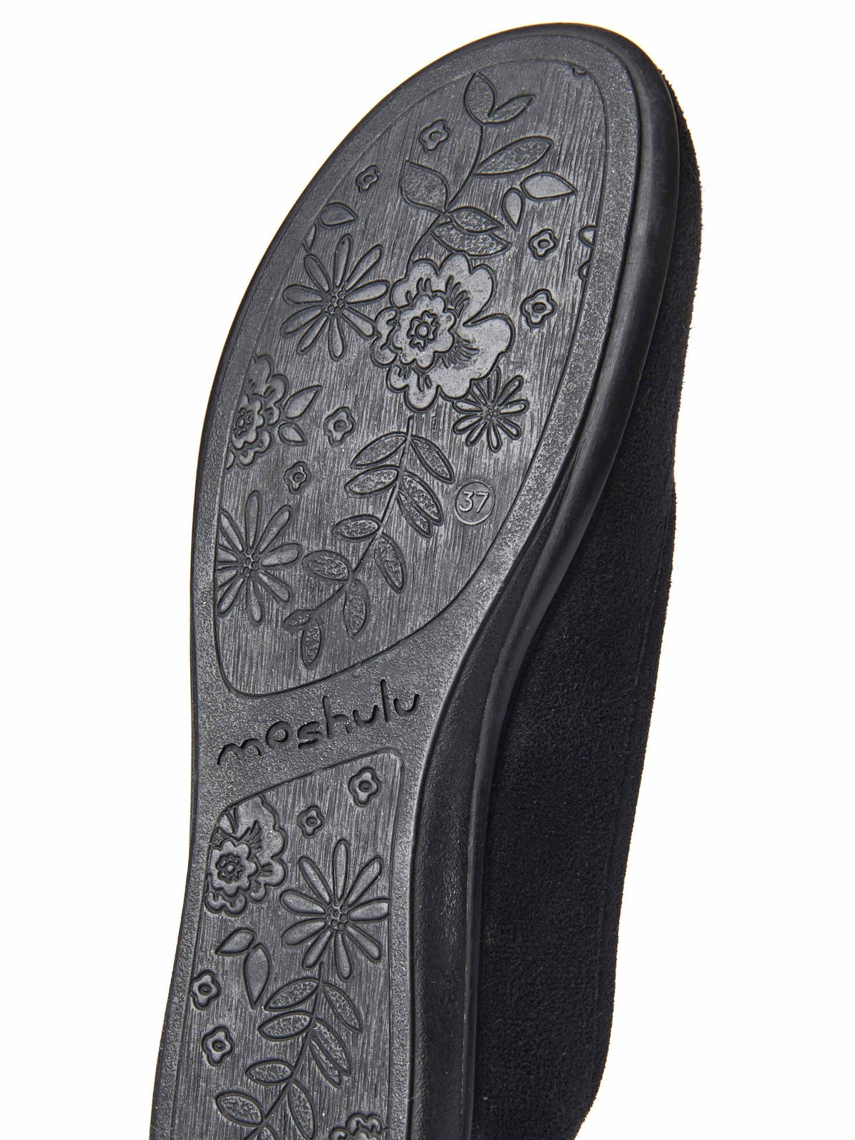 Black textile ballerina slippers - BANOFFEE 2 BLACK