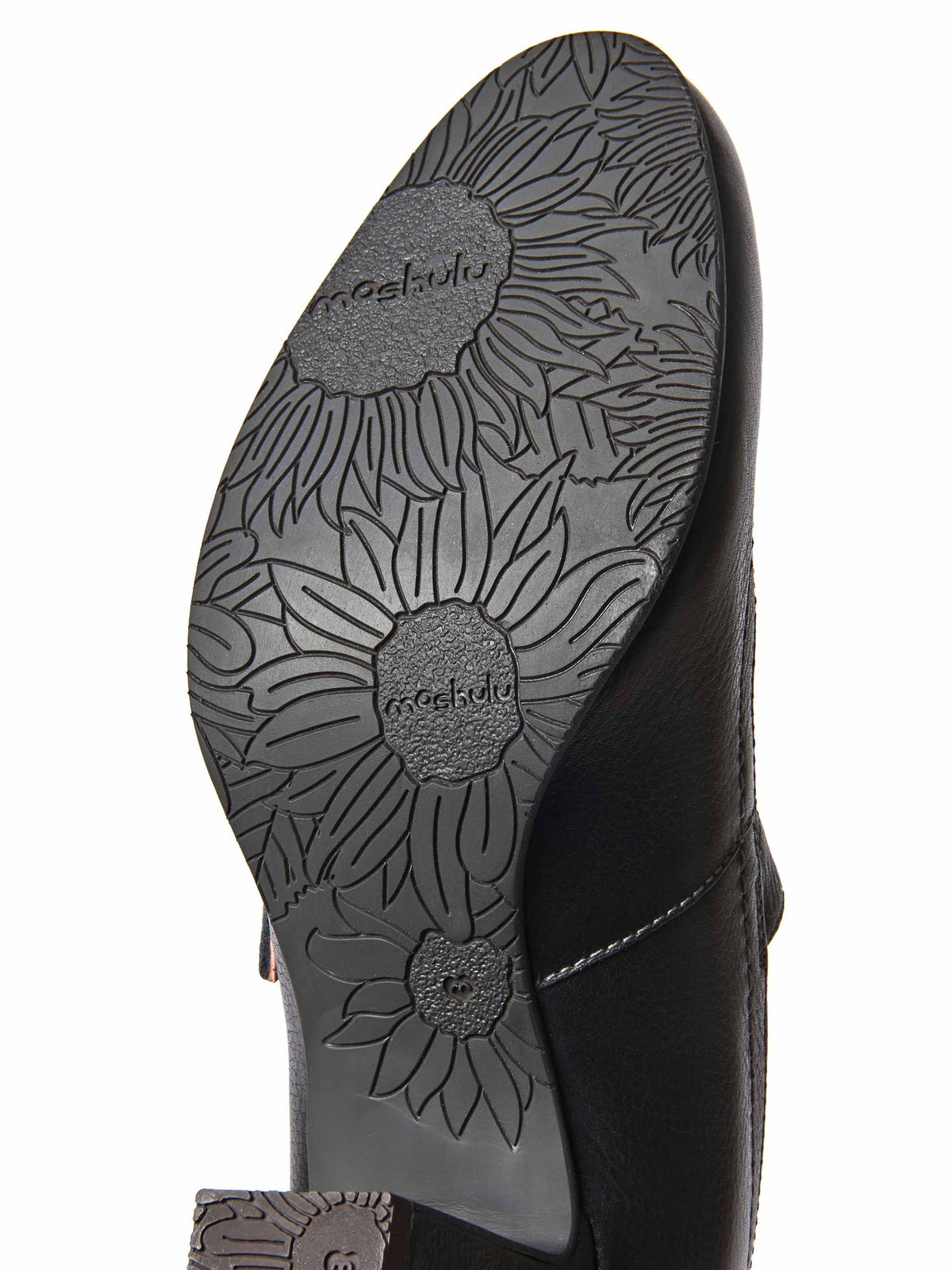 Black Mary Jane leather bar shoes - BIAMBI BLACK