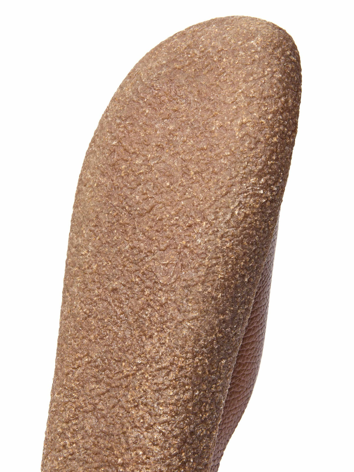 Brown extra cushioned leather clogs - PEVENSEY TAN