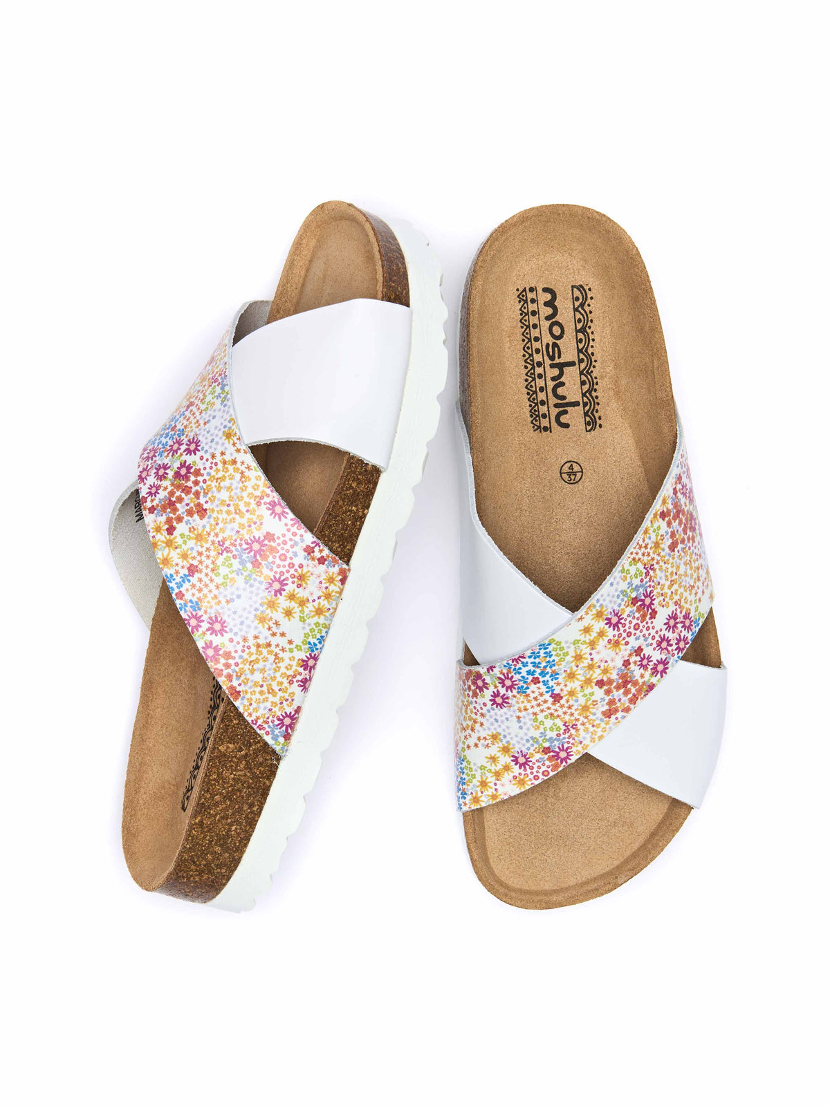 MARGATE PRINT - MARGATE PRINT WHITE FLORAL SMOOTH