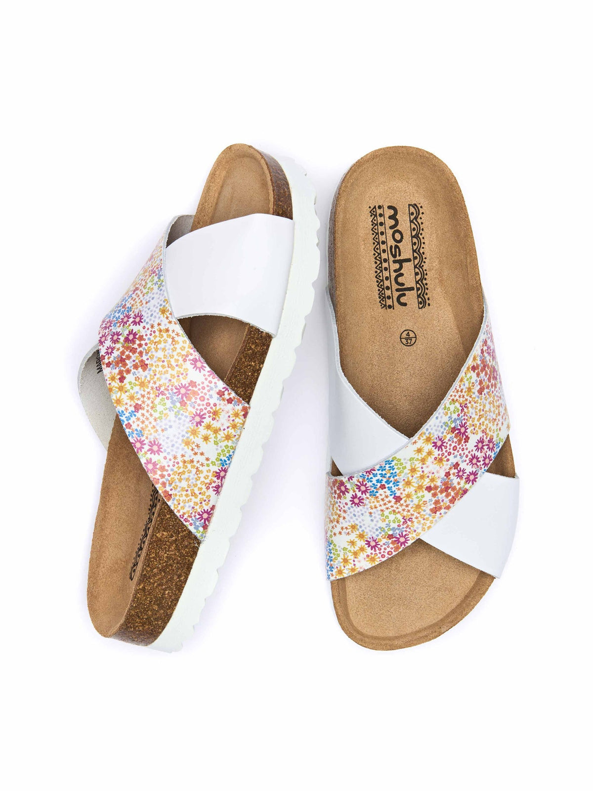 MARGATE PRINT - MARGATE PRINT WHITE FLORAL SMOOTH