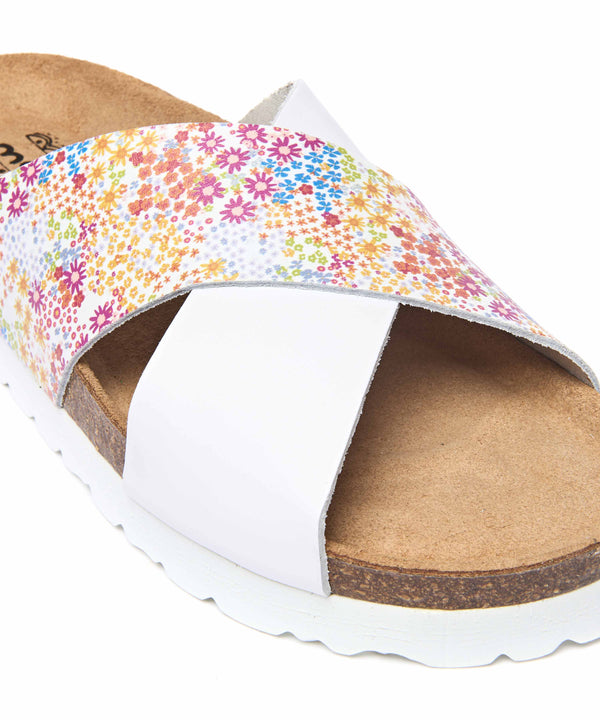 MARGATE PRINT WHITE FLORAL SMOOTH