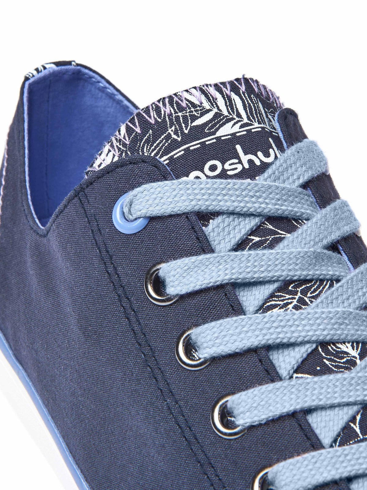 Blue casual lace-up trainers - MARRAKECH 4 INDIGO