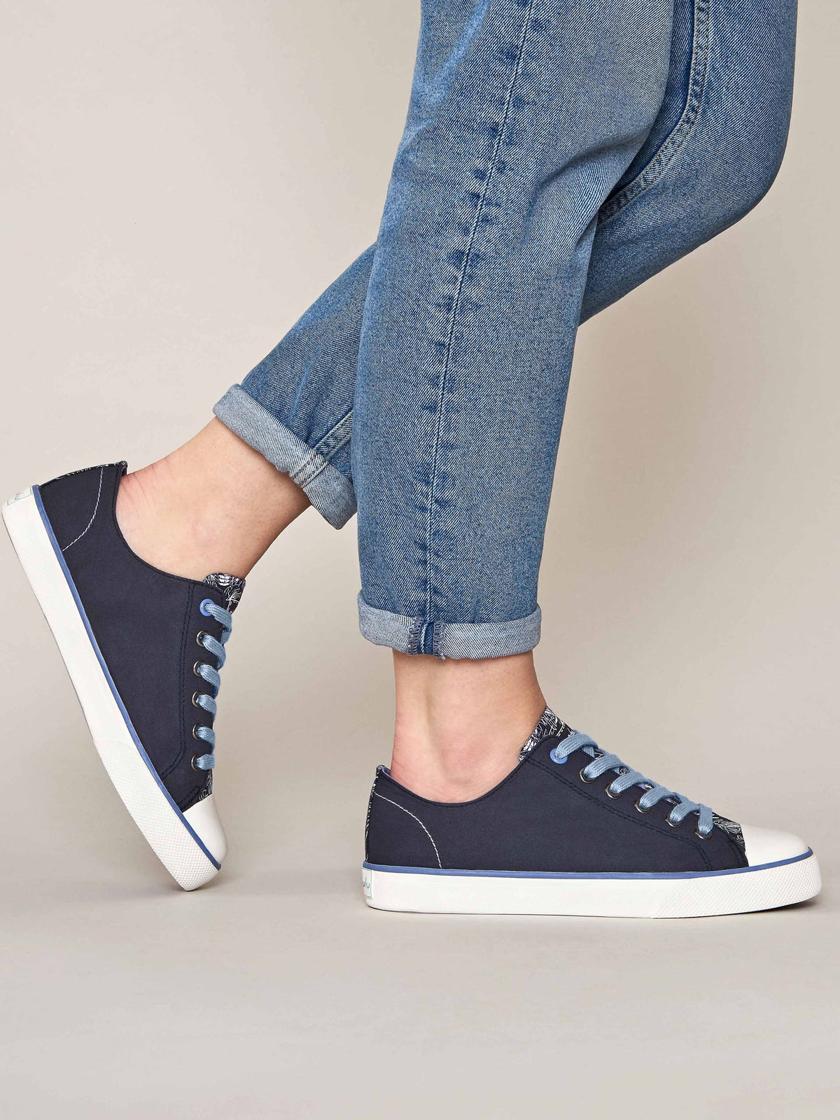 Blue casual lace-up trainers - MARRAKECH 4 INDIGO