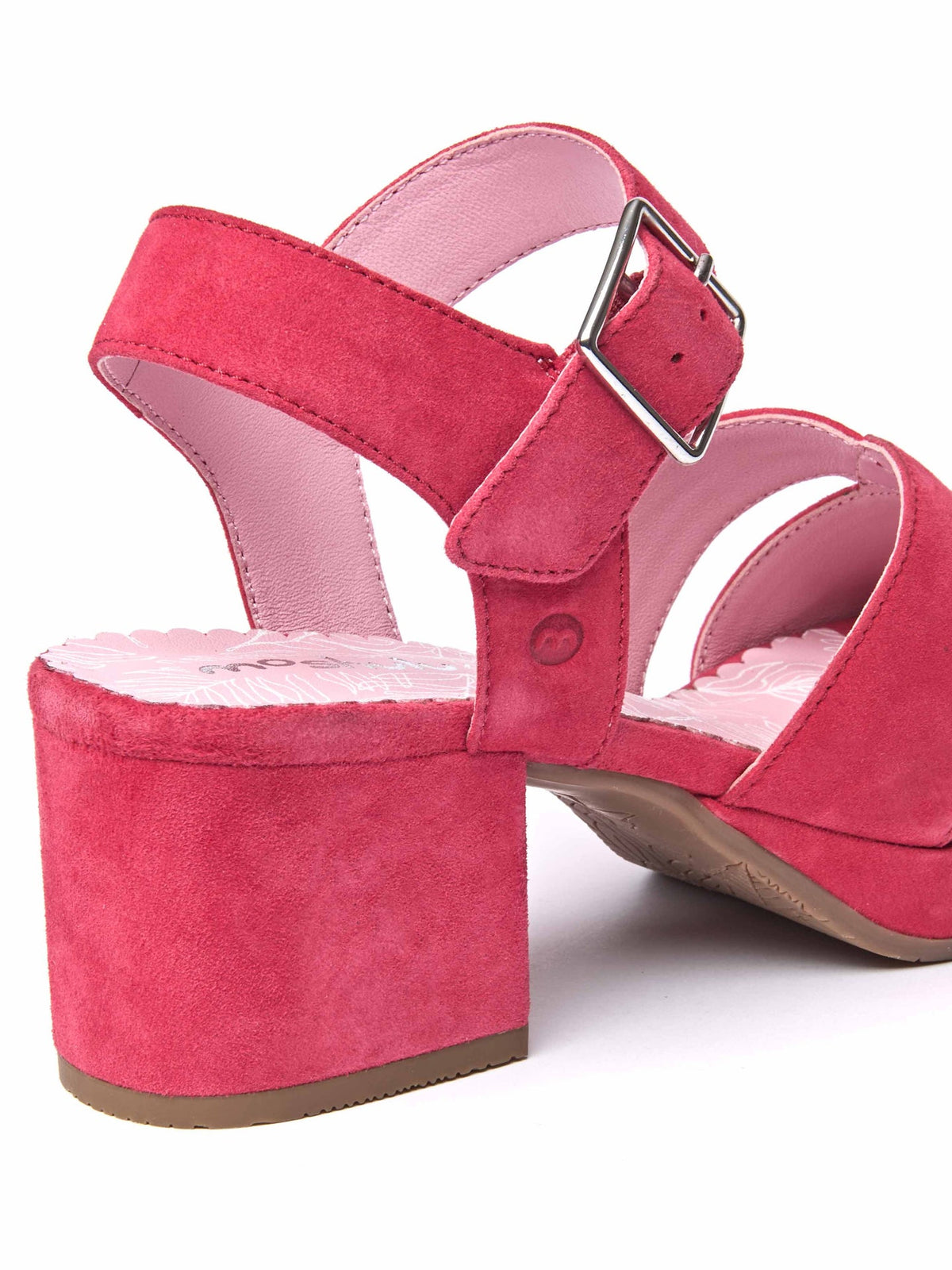 Pink platform cross-over sandal - ARANIKO PARADISE PINK