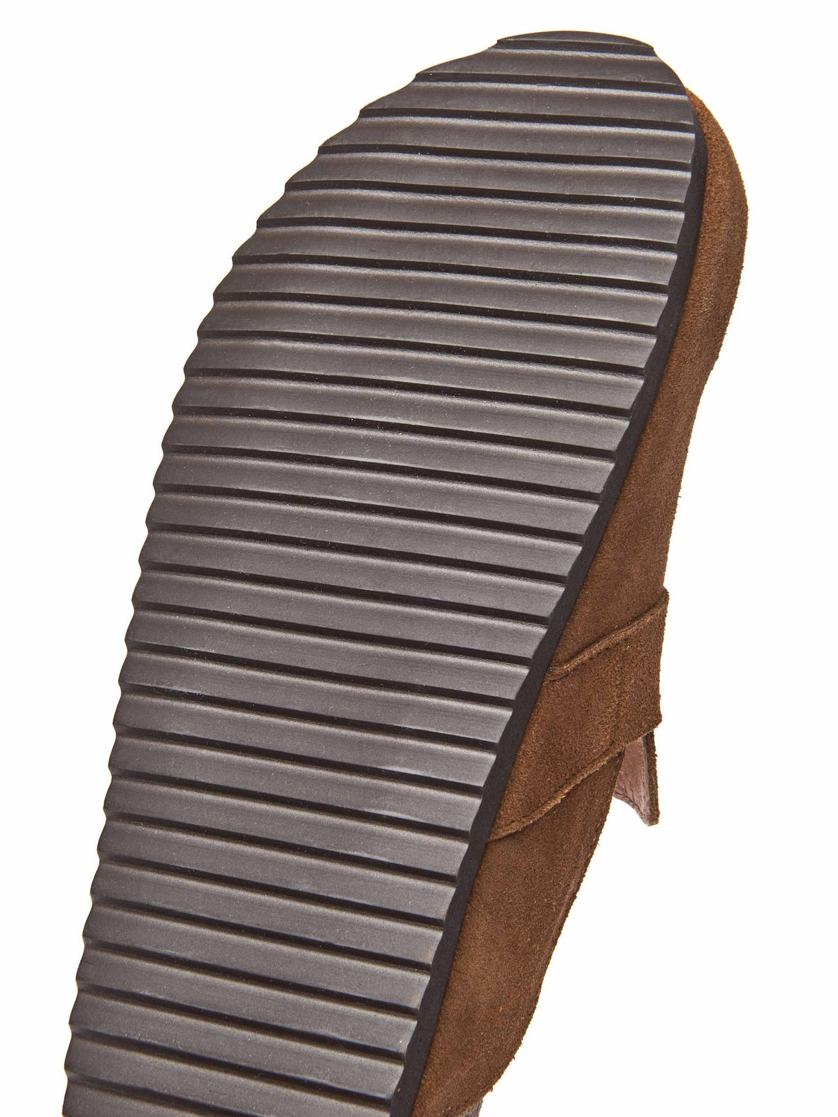 Brown suede cork footbed clogs - TULIPA 2 TAN