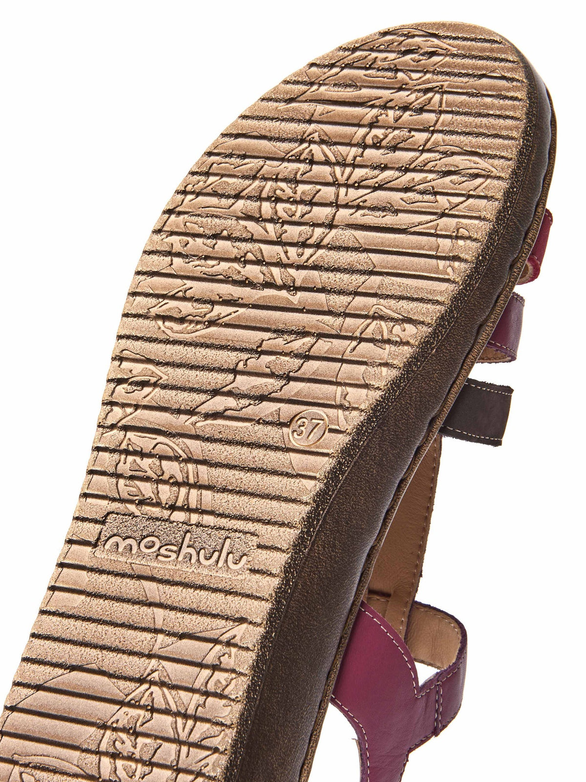 Pink platform wedge strappy sandals - PARADAS FUCHSIA PINK MULTI LEATHER