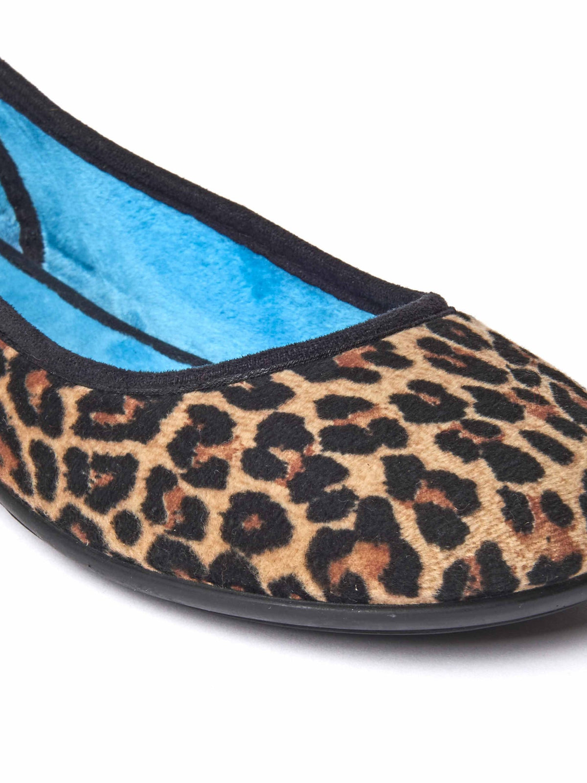 Animal print ballerina slippers - LEONA LEOPARD