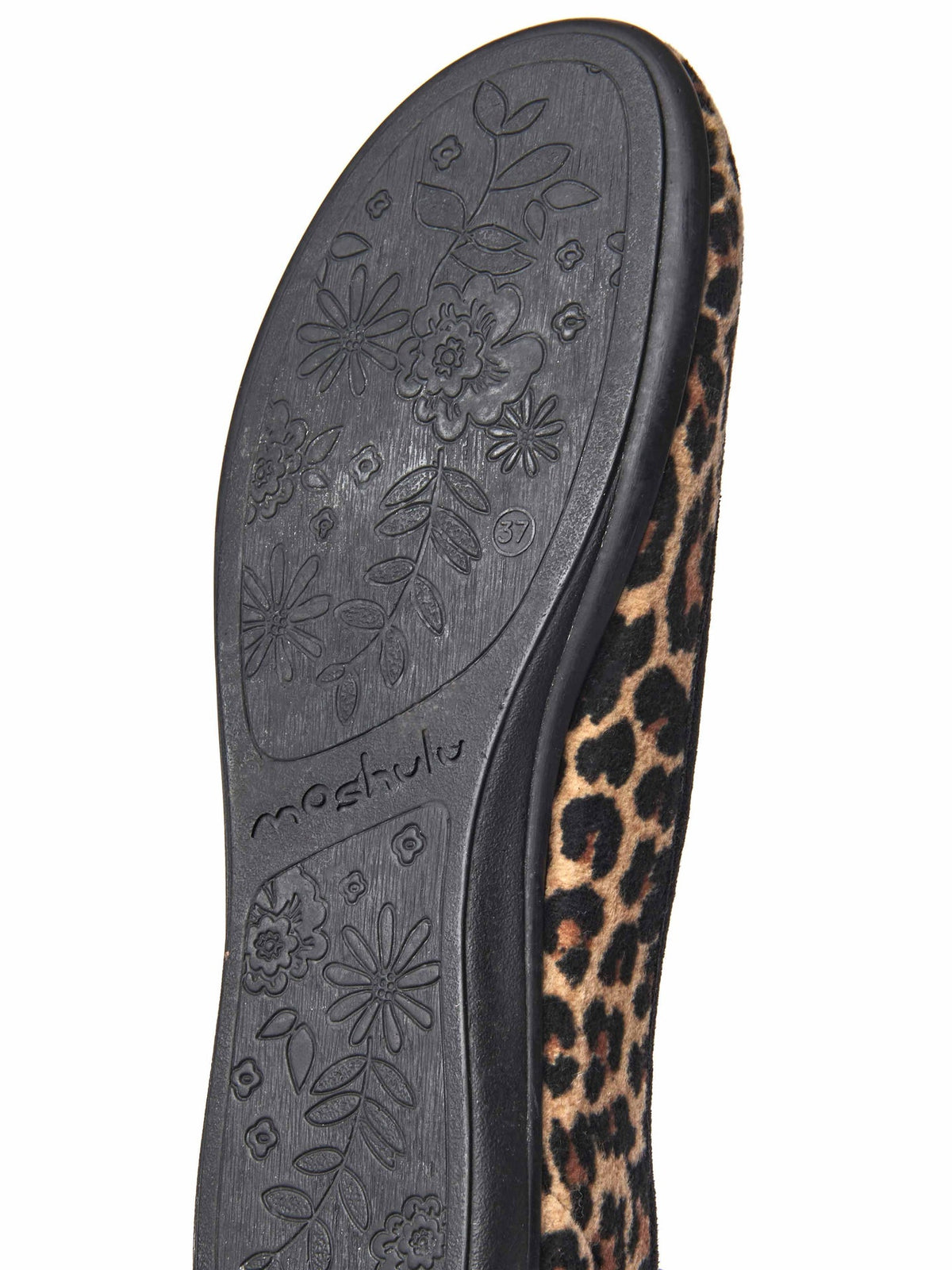 Animal print ballerina slippers - LEONA LEOPARD