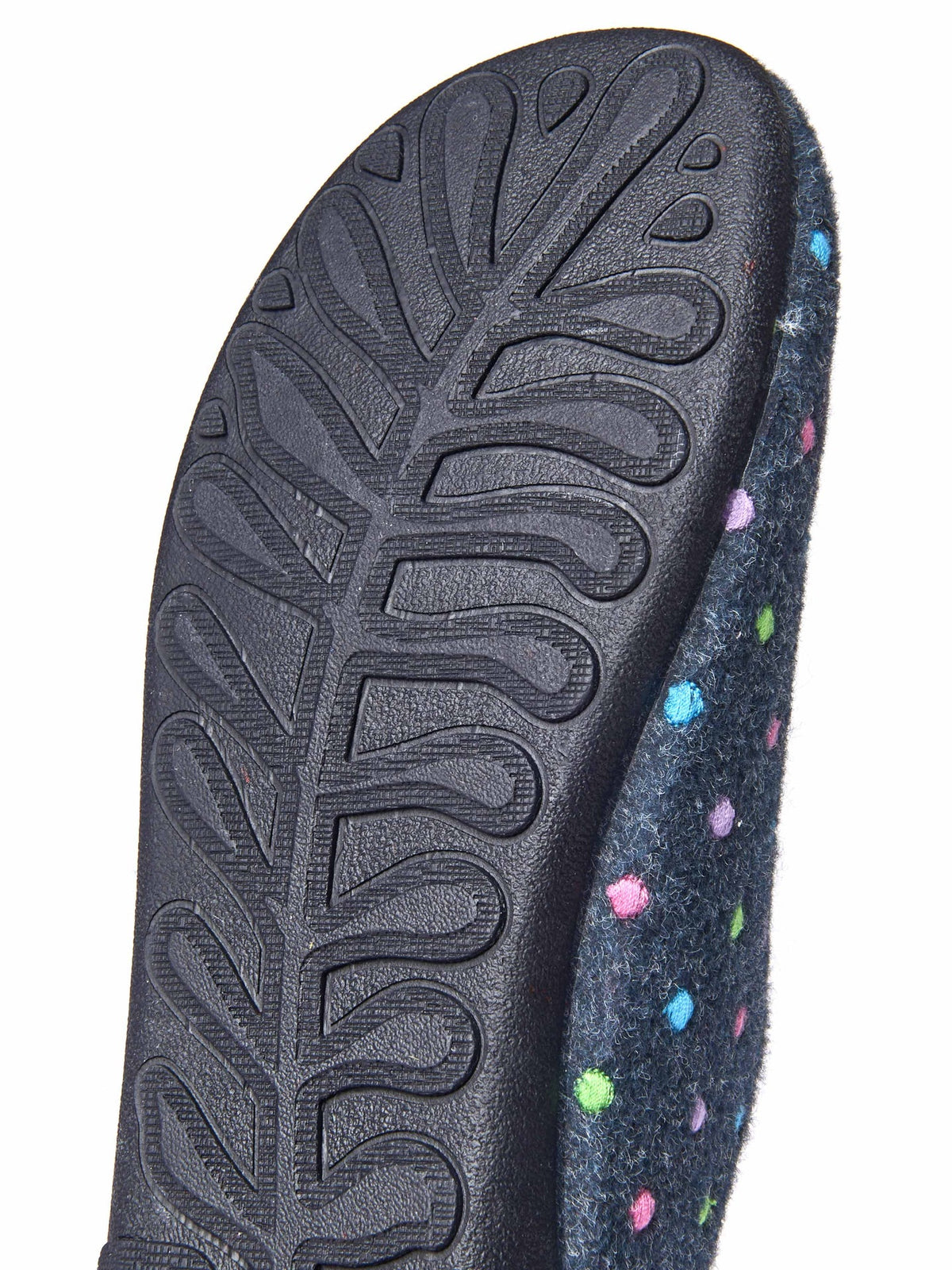 Blue adjustable touch fastening slipper - WATKIN NAVY
