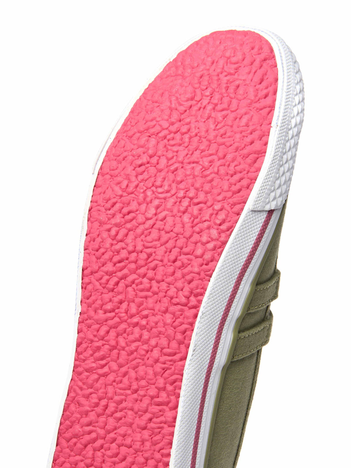 Green double strap ballerina style trainer - MARZIO LICHEN GREEN