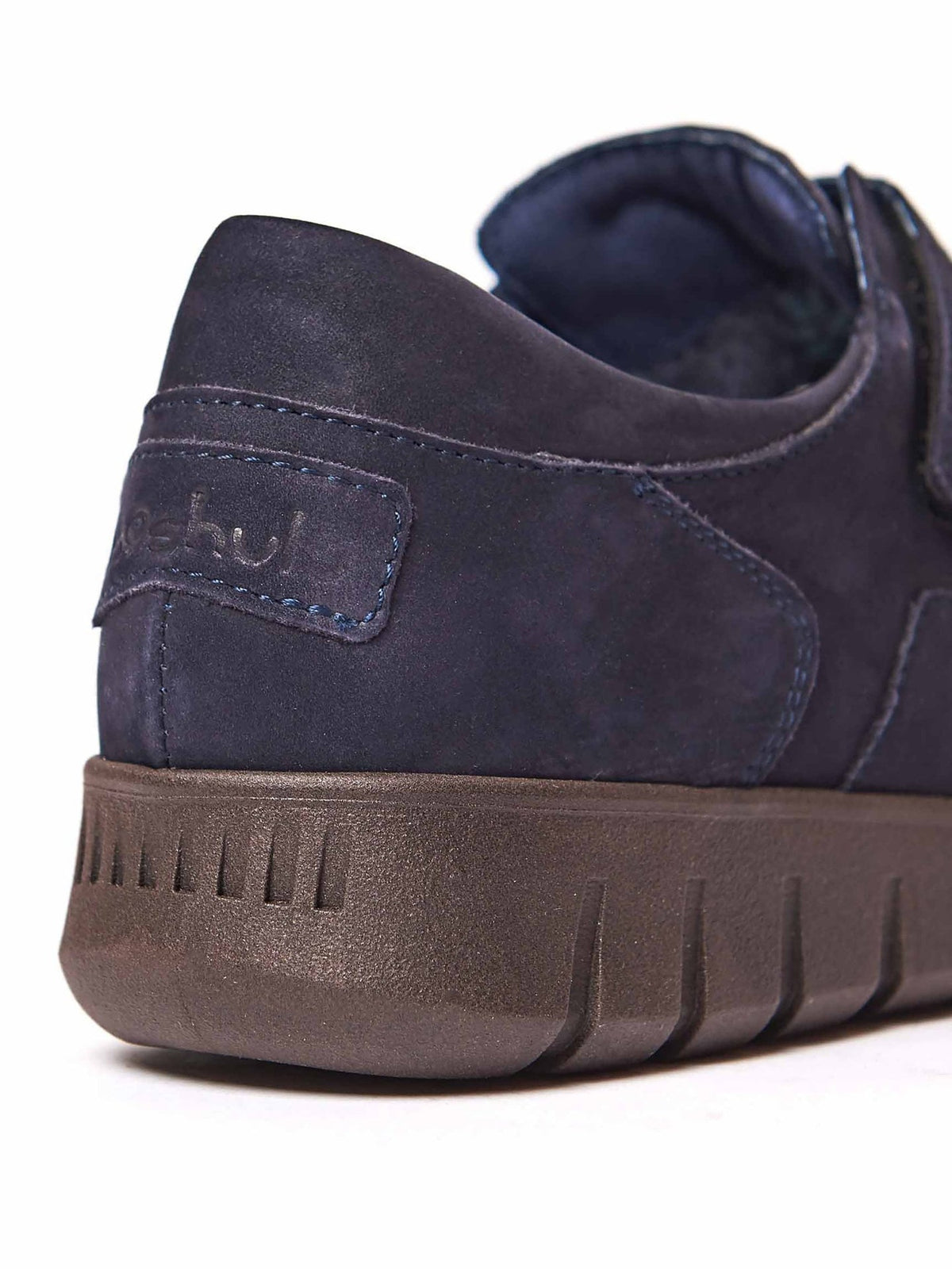 Red casual flat trainer shoes - BALHAE BURGUNDY
