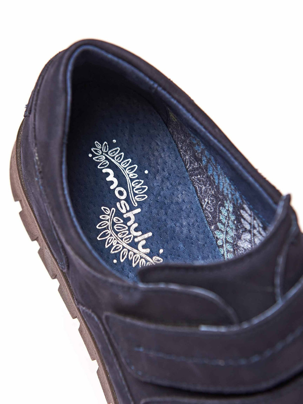 Red casual flat trainer shoes - BALHAE BURGUNDY