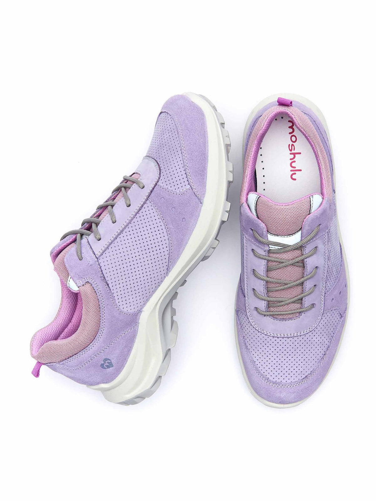 Purple Lace-up trainers - SHALDON LILAC HAZE
