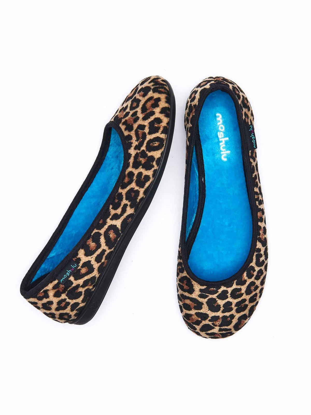 Animal print ballerina slippers - LEONA LEOPARD