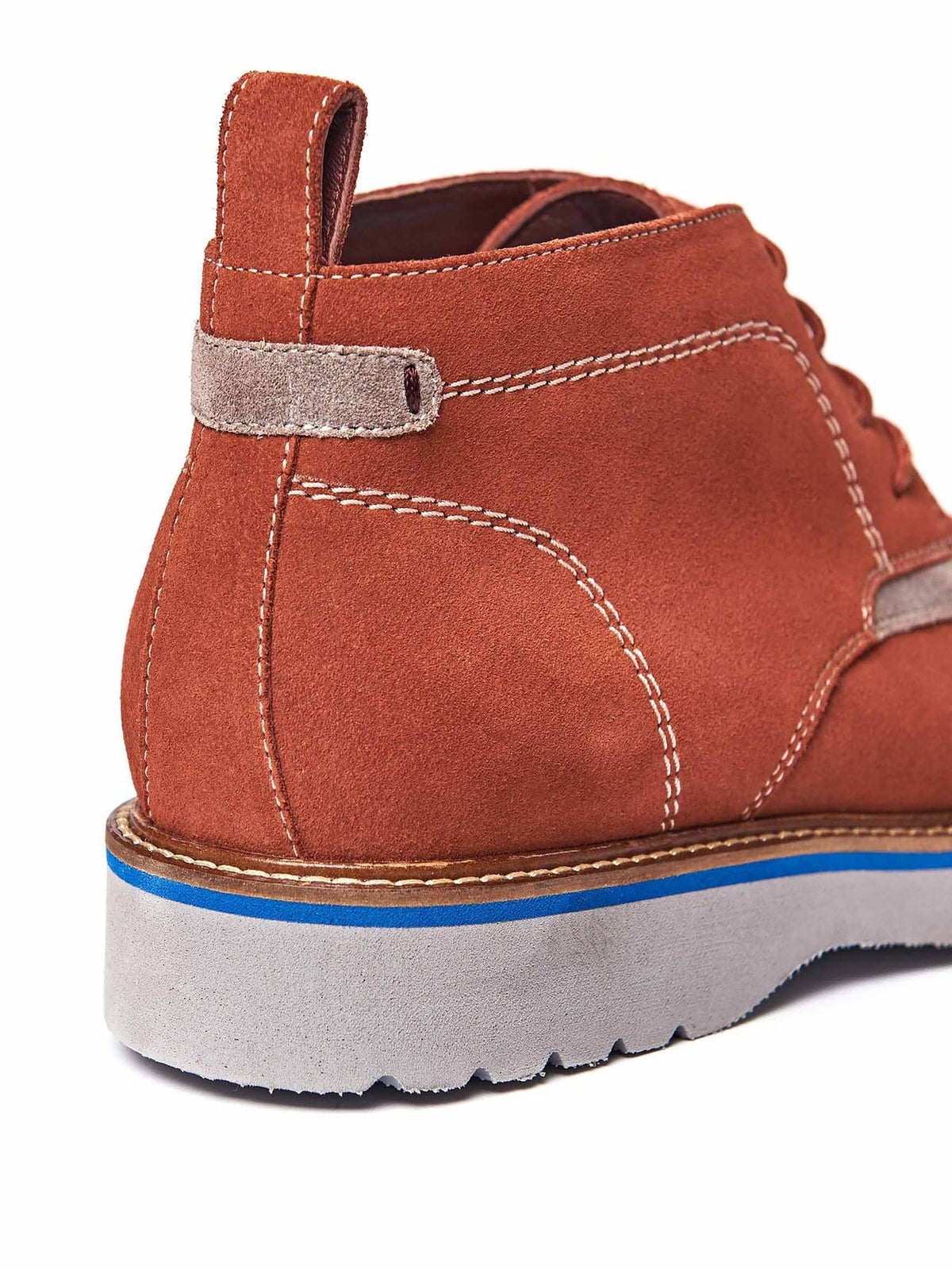 Blue men's ankle boots - HUMUS INDIGO