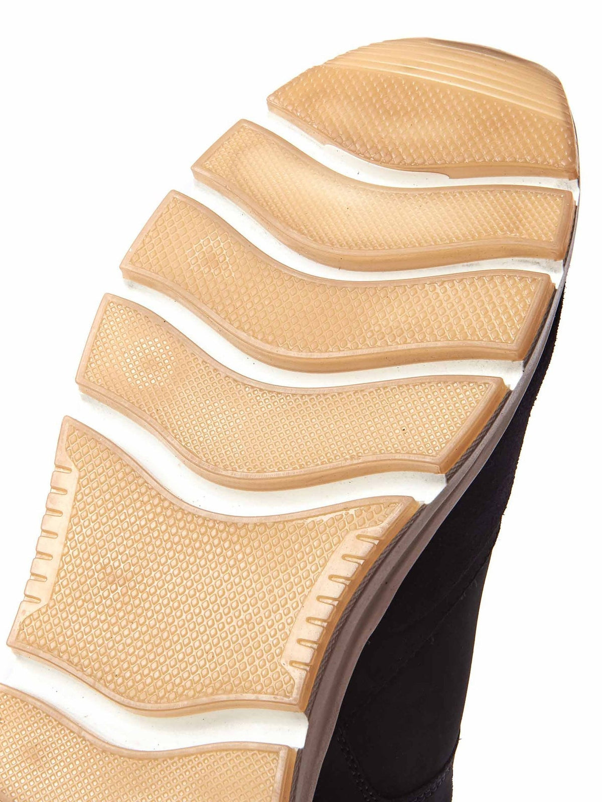 Brown men's nubuck and suede trainers - WINGER TAN