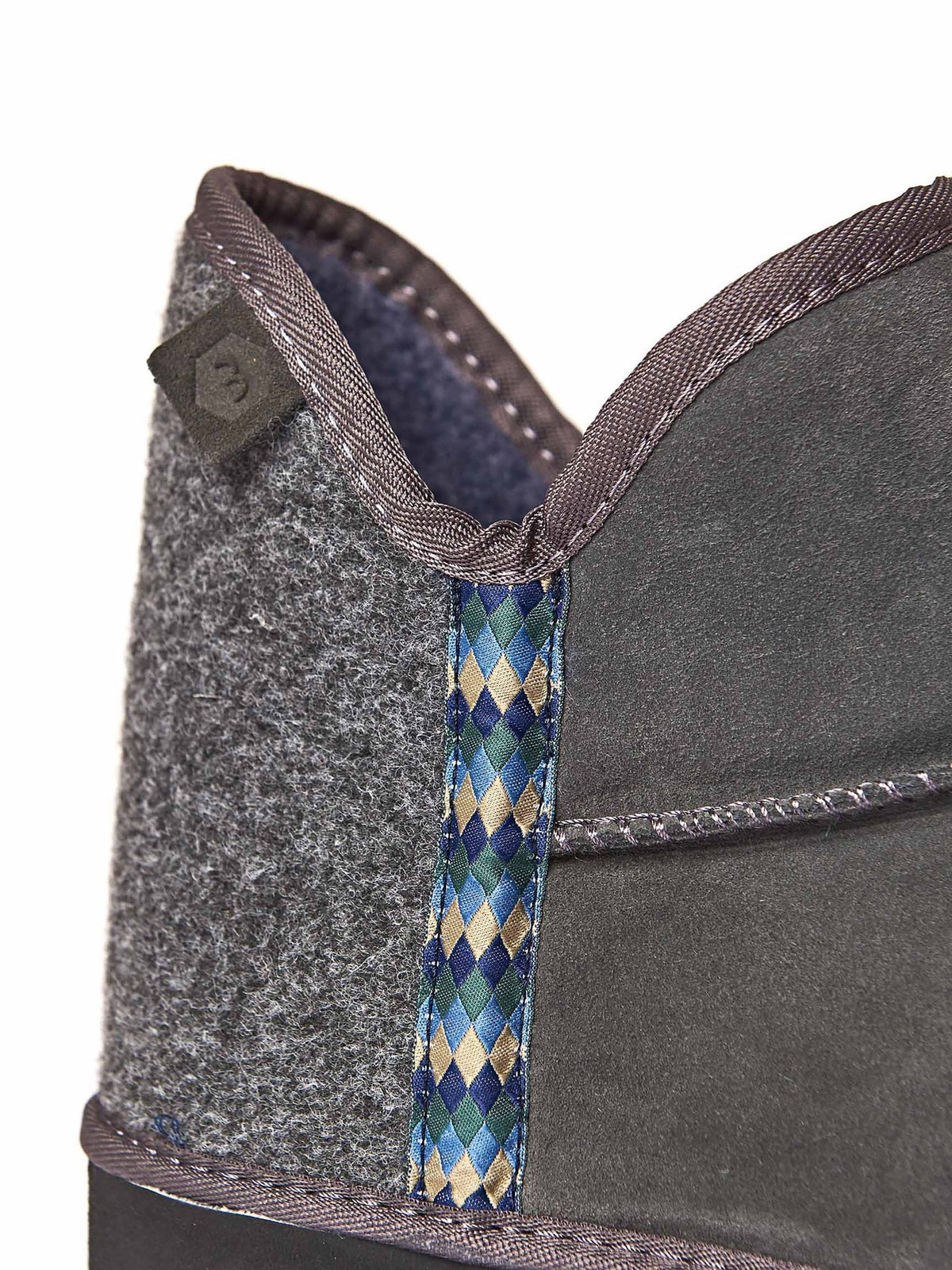 Blue men's slipper boots - KALTER NAVY
