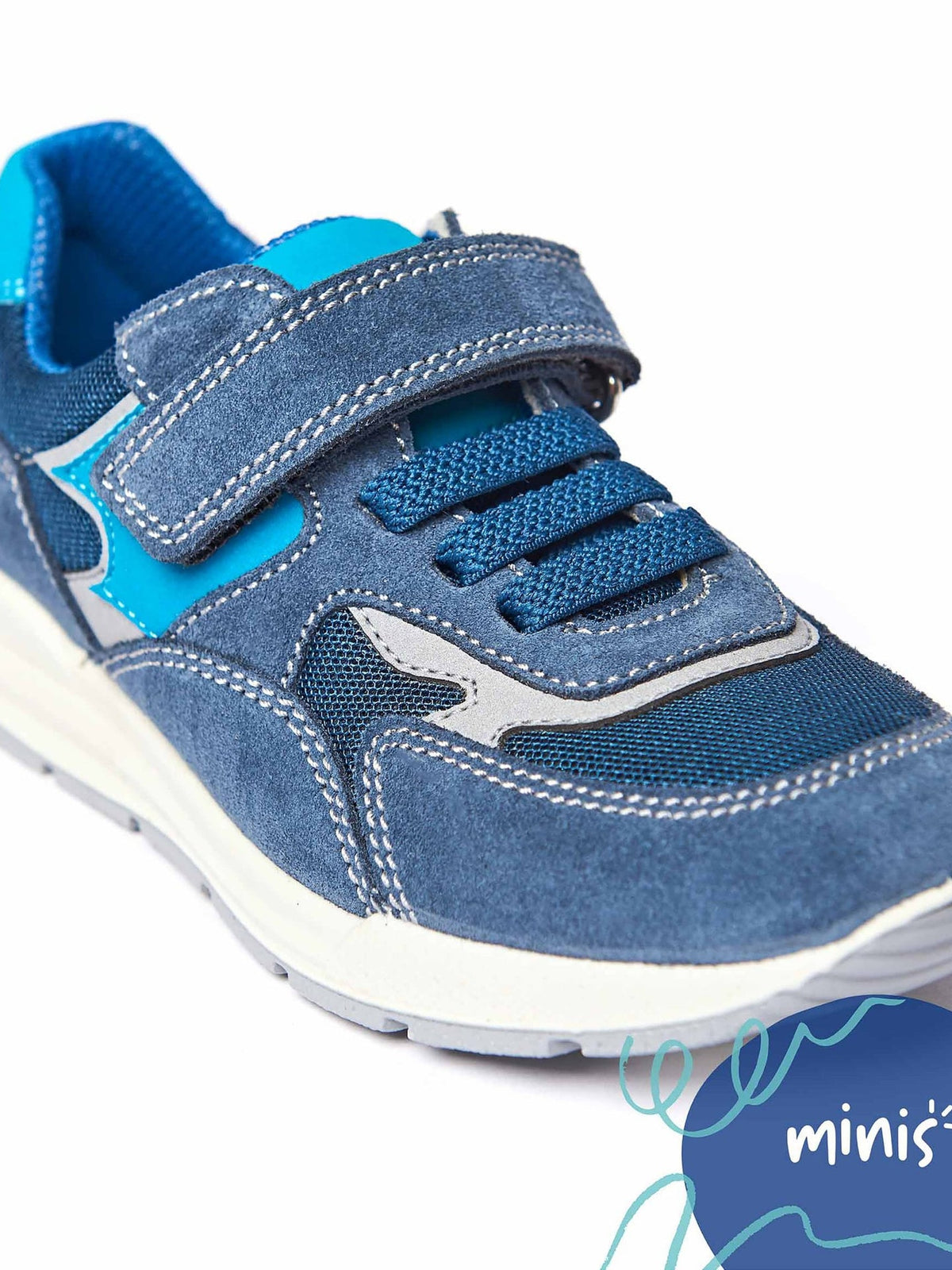 Pink kids faux leather trainers - JUMPING PASTEL PINK
