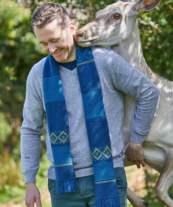 MAYON SCARF NAVY