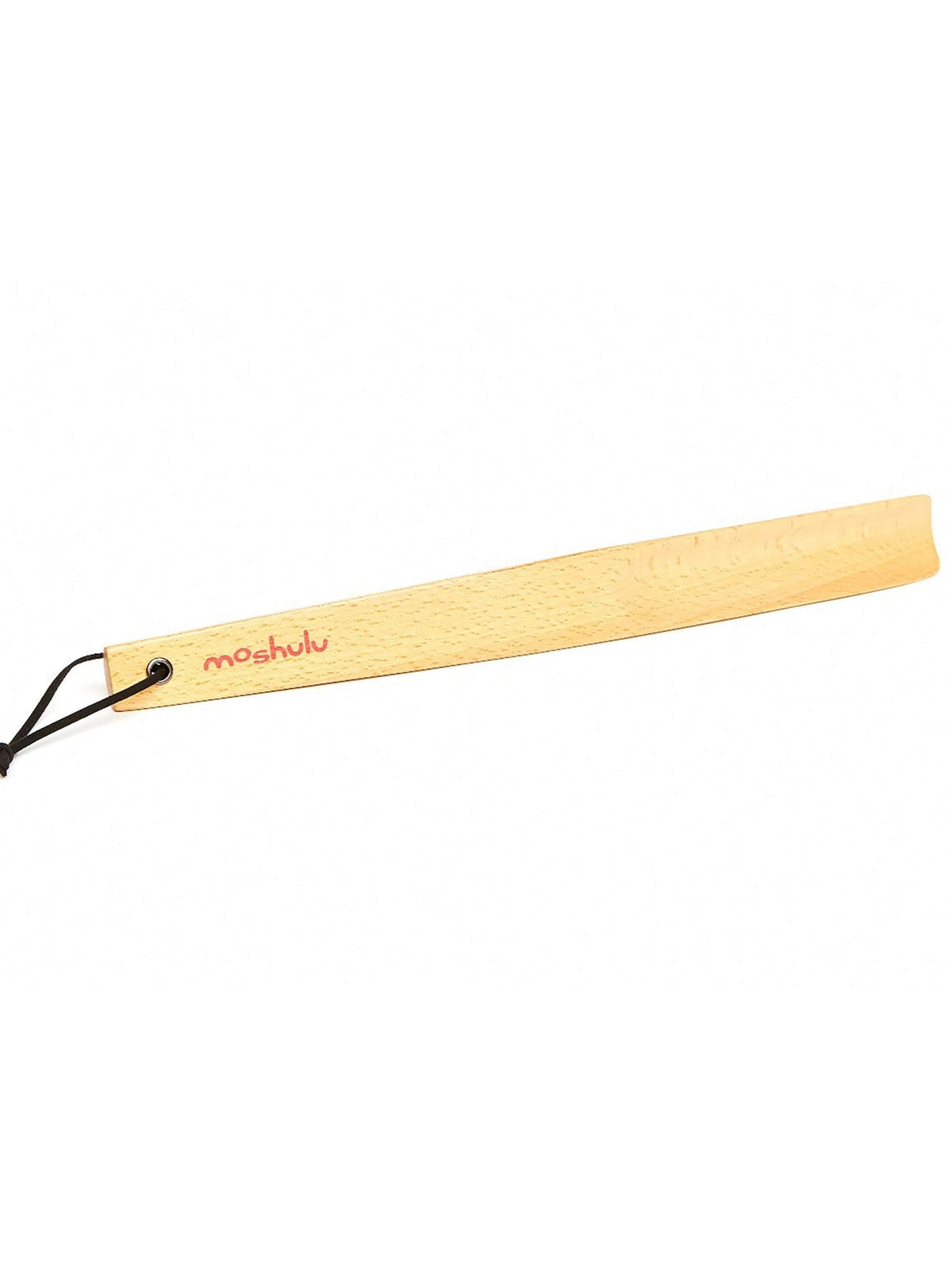 Neutral LONG WOODEN SHOEHORN - LONG WOODEN SHOEHORN NATURAL