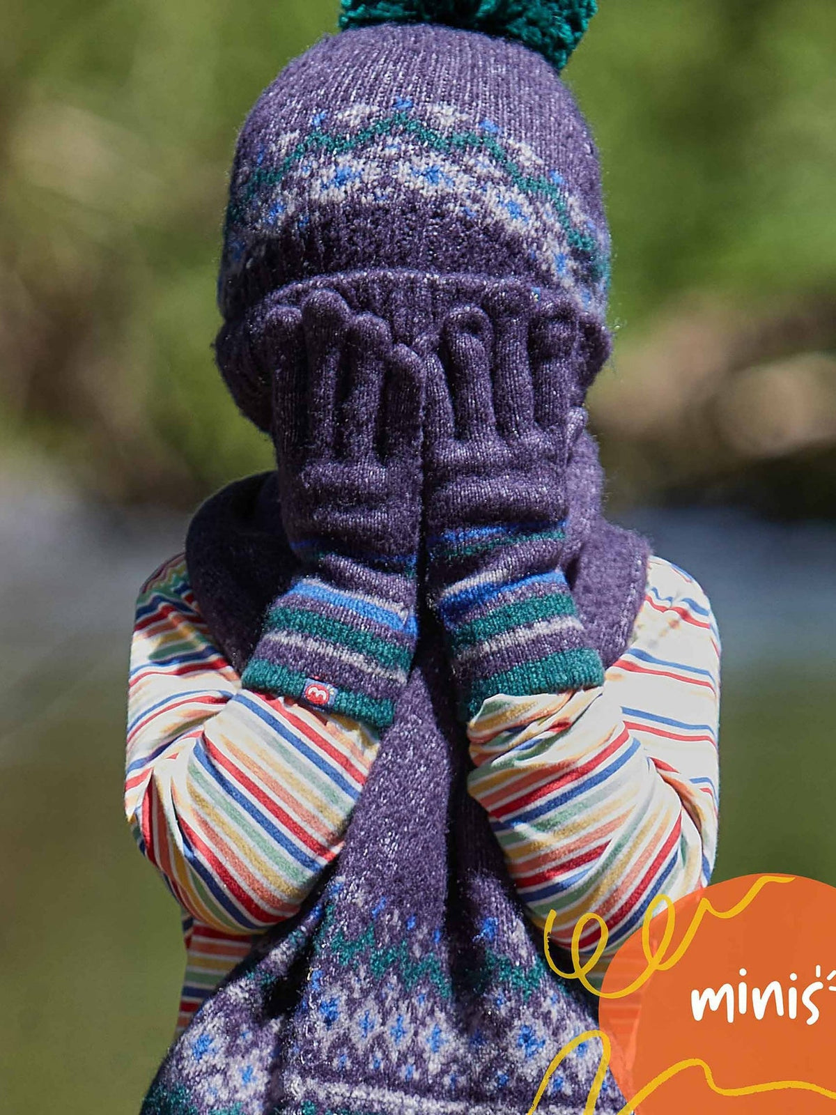 Blue MINI FRAMPTON GLOVE - MINI FRAMPTON GLOVE NAVY MULTI