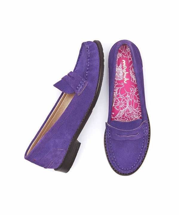 PETREL SUEDE ROYAL PURPLE