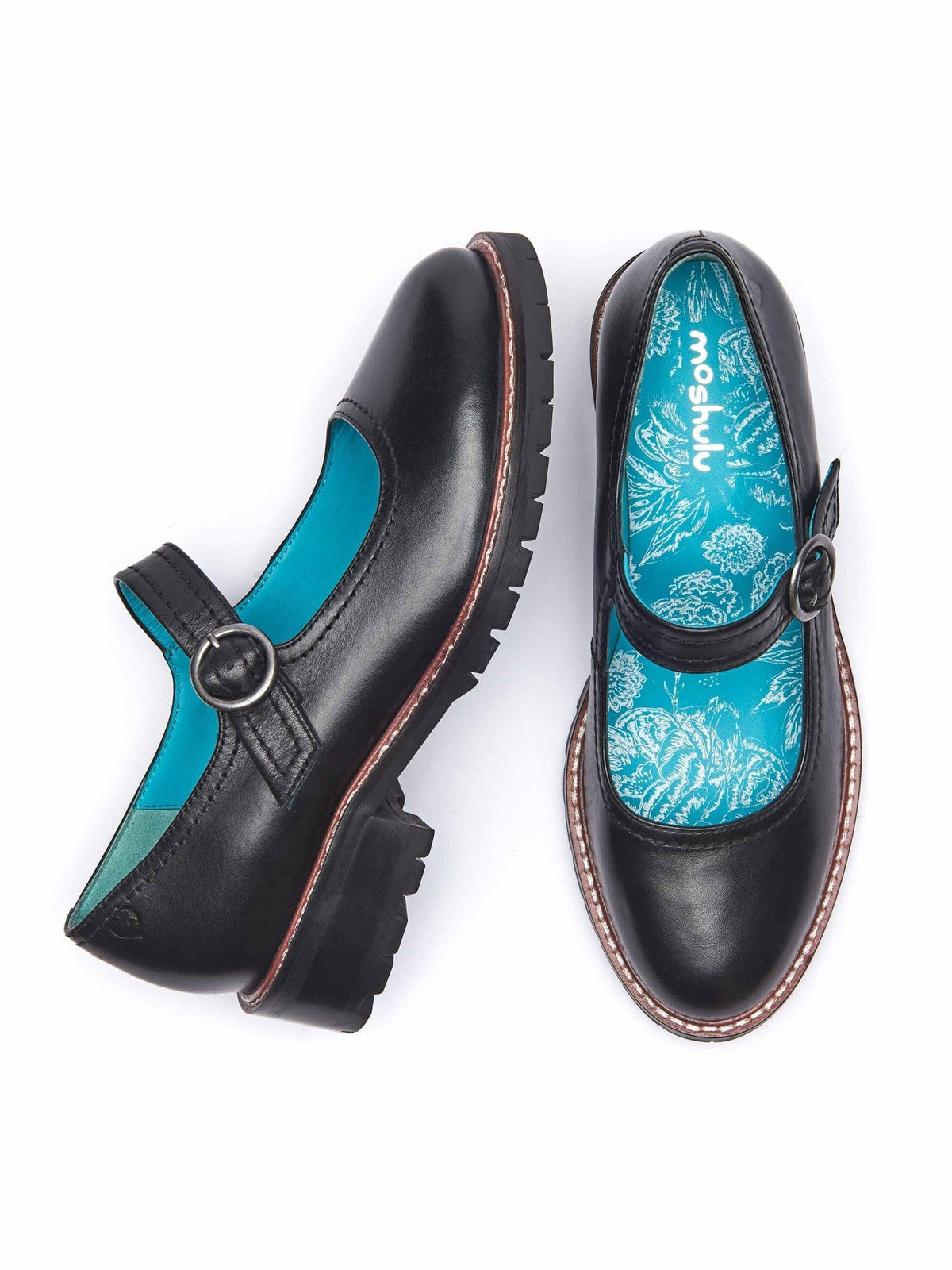 Black chunky Mary Jane shoes - BOYCE BLACK