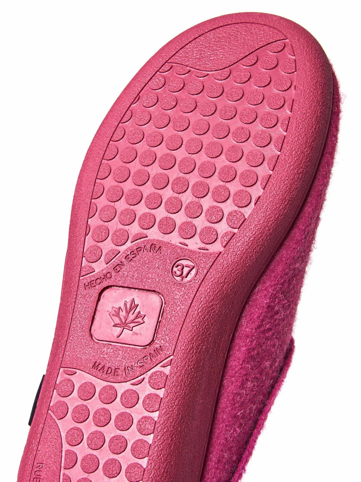 Pink recycled wedge mule slippers - MELVILLE FUCHSIA PINK