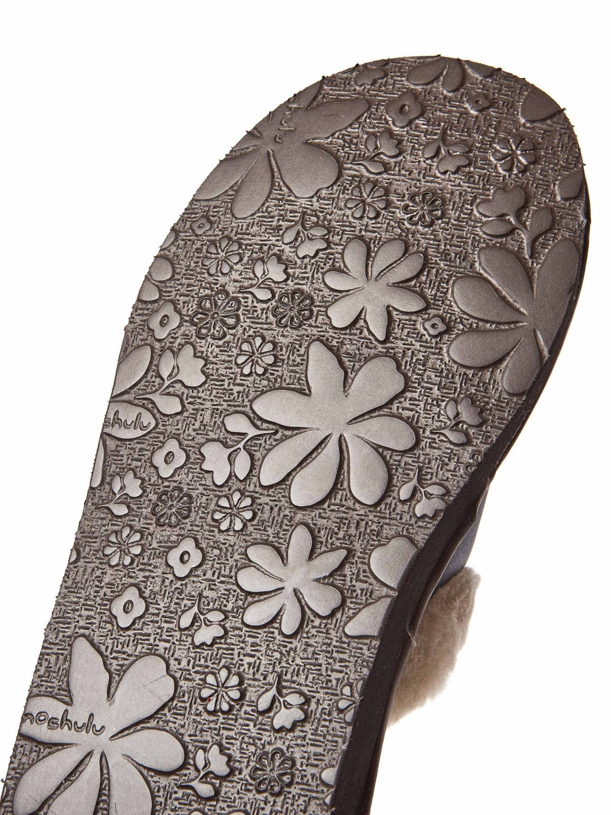 Blue classic leather mule slippers - ADELE 2 INDIGO