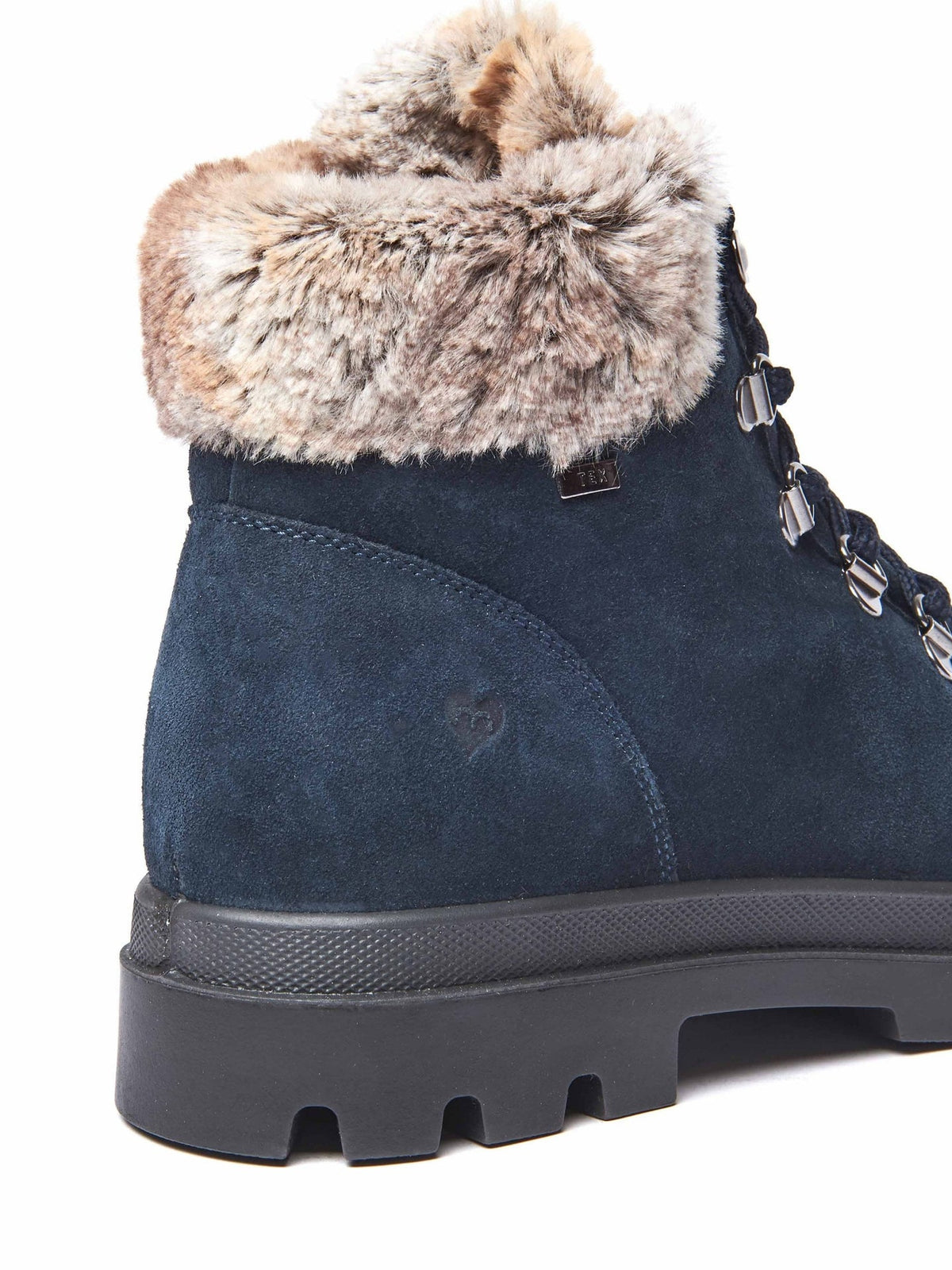 Grey water resistant ankle boots - BEDEW PEBBLE GREY
