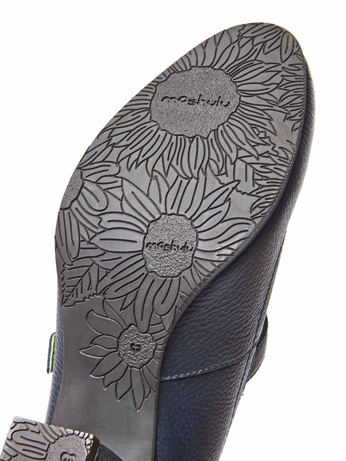 Purple Mary Jane leather bar shoes - BIAMBI ROYAL PURPLE
