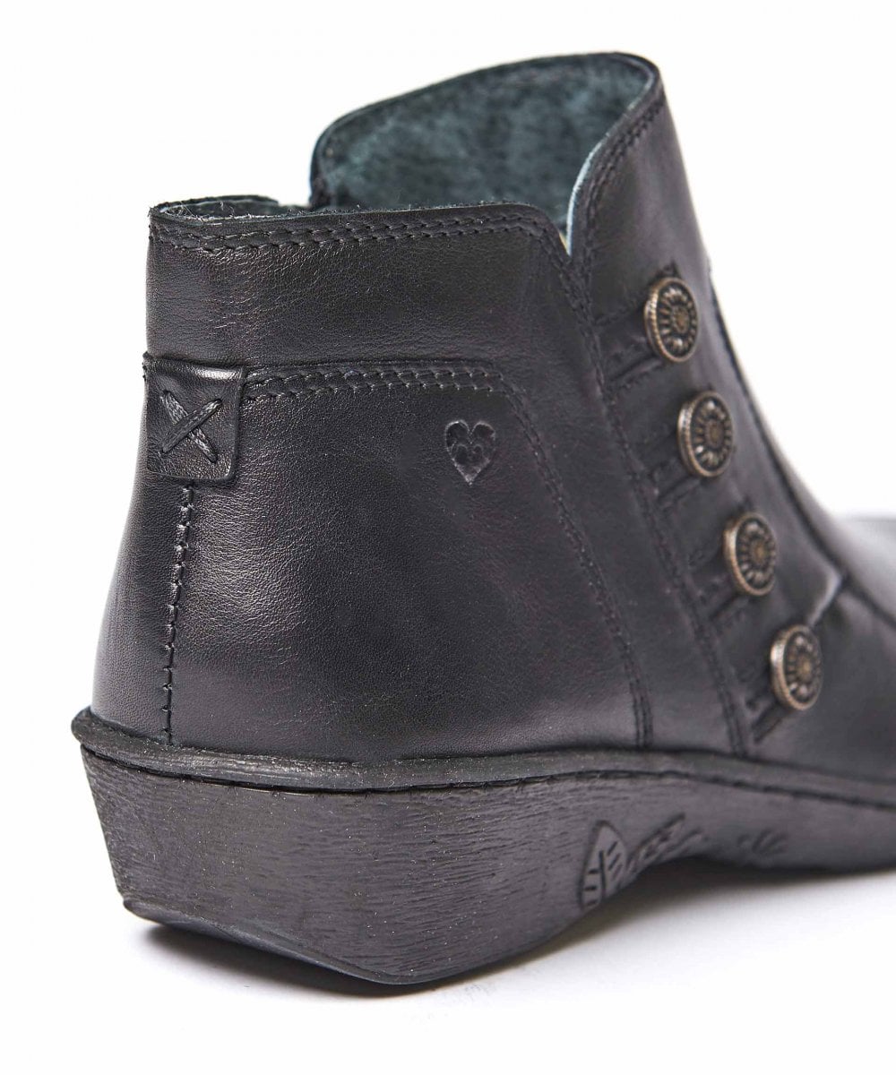 Brown leather lightweight ankle boots - FRUIT DROP 2 TAN
