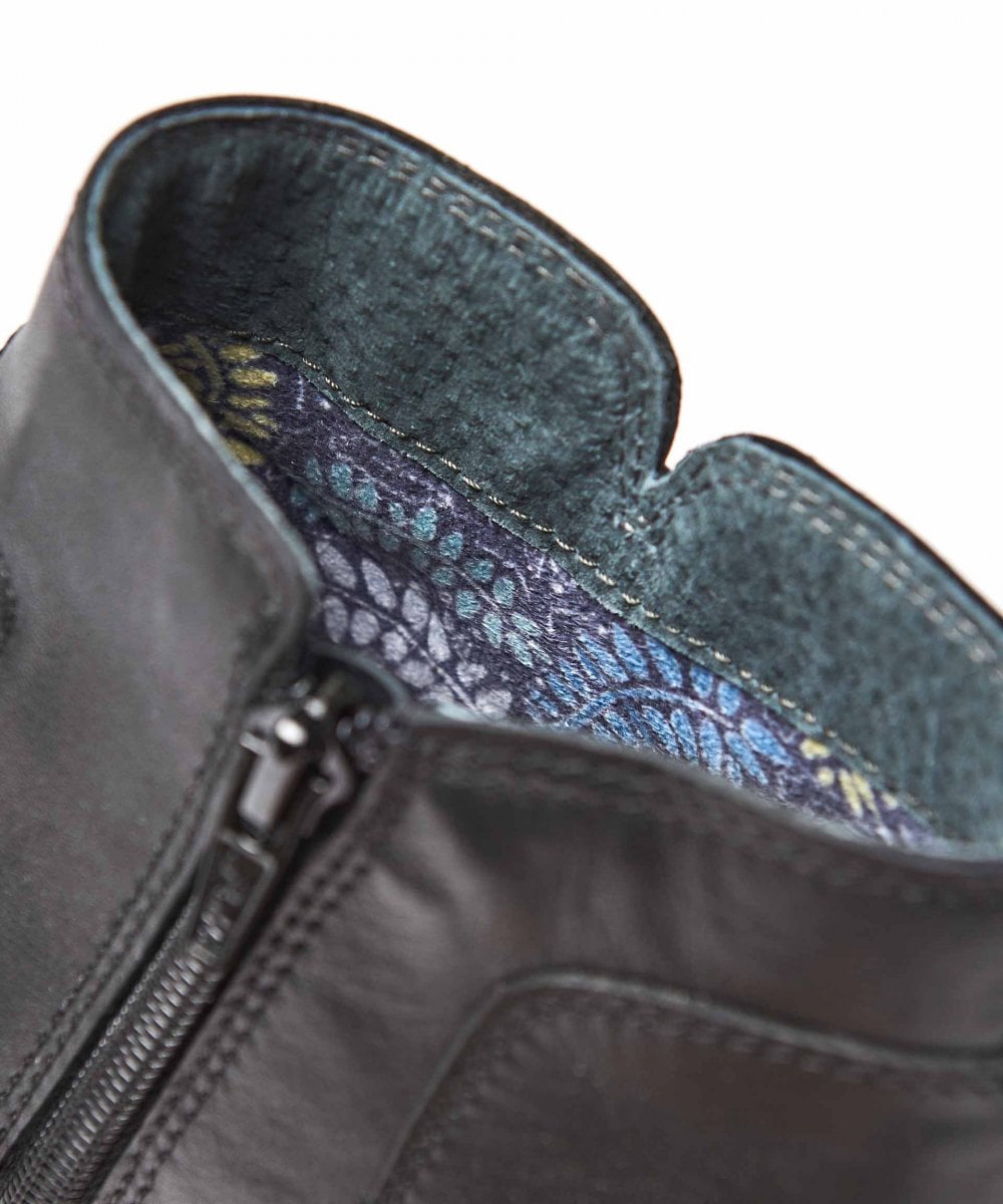 Brown leather lightweight ankle boots - FRUIT DROP 2 TAN