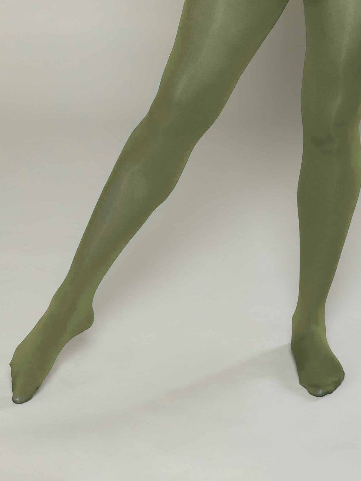 Green ladies' colourful tights - FRANGIPANE 2 FERN