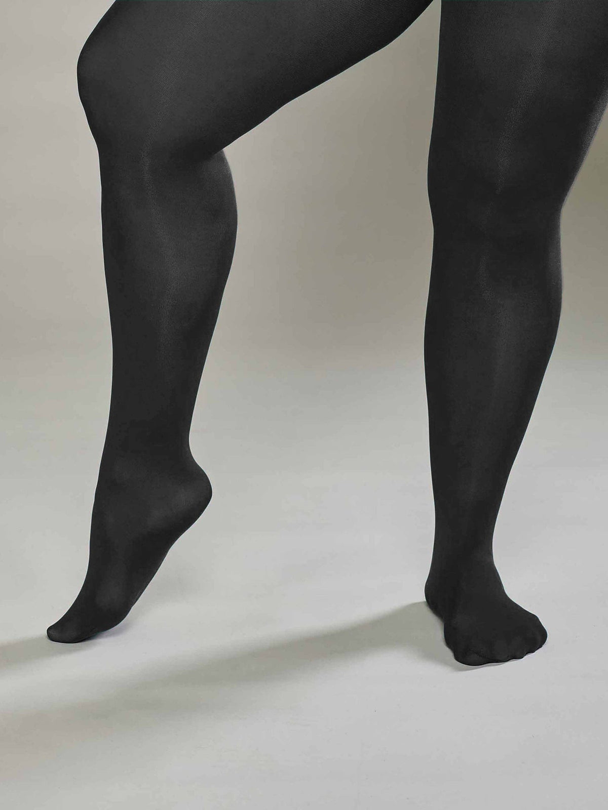 Black ladies' colourful tights - FRANGIPANE 2 BLACK