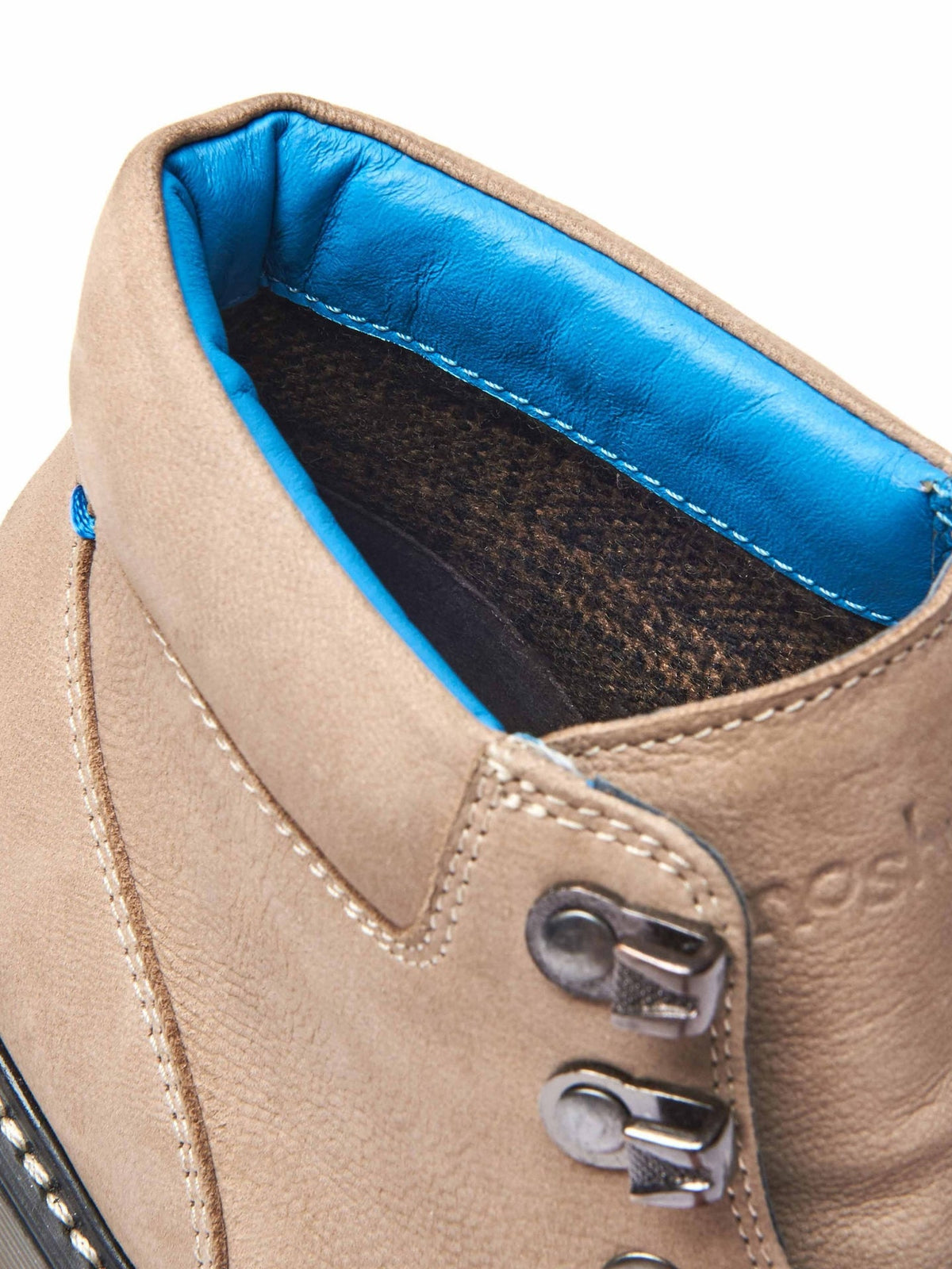 Grey ladies' hiker-style ankle boots - HARTE 2 PEBBLE GREY