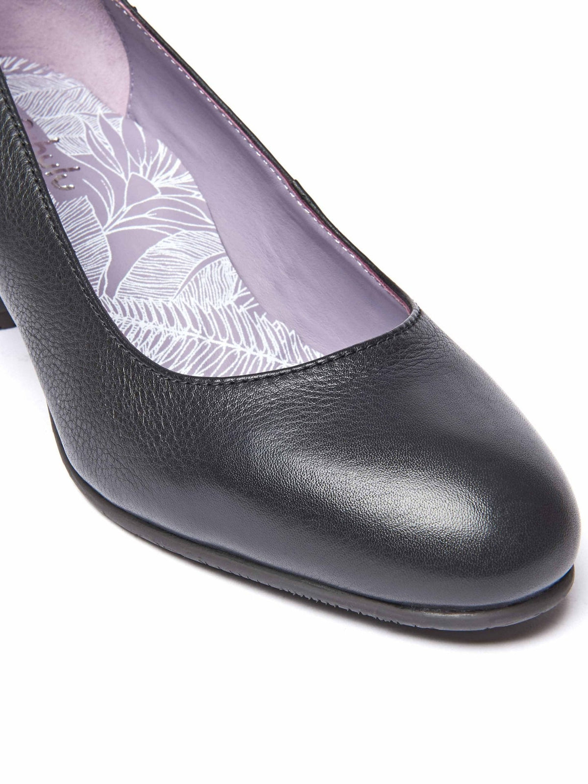 Purple block heel court shoes - KEEL ROYAL PURPLE
