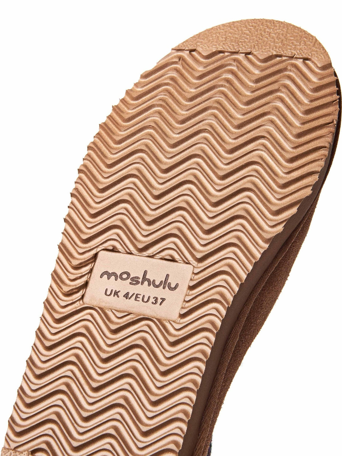 Brown scandi style sheepskin slippers - KIMOTO TAN
