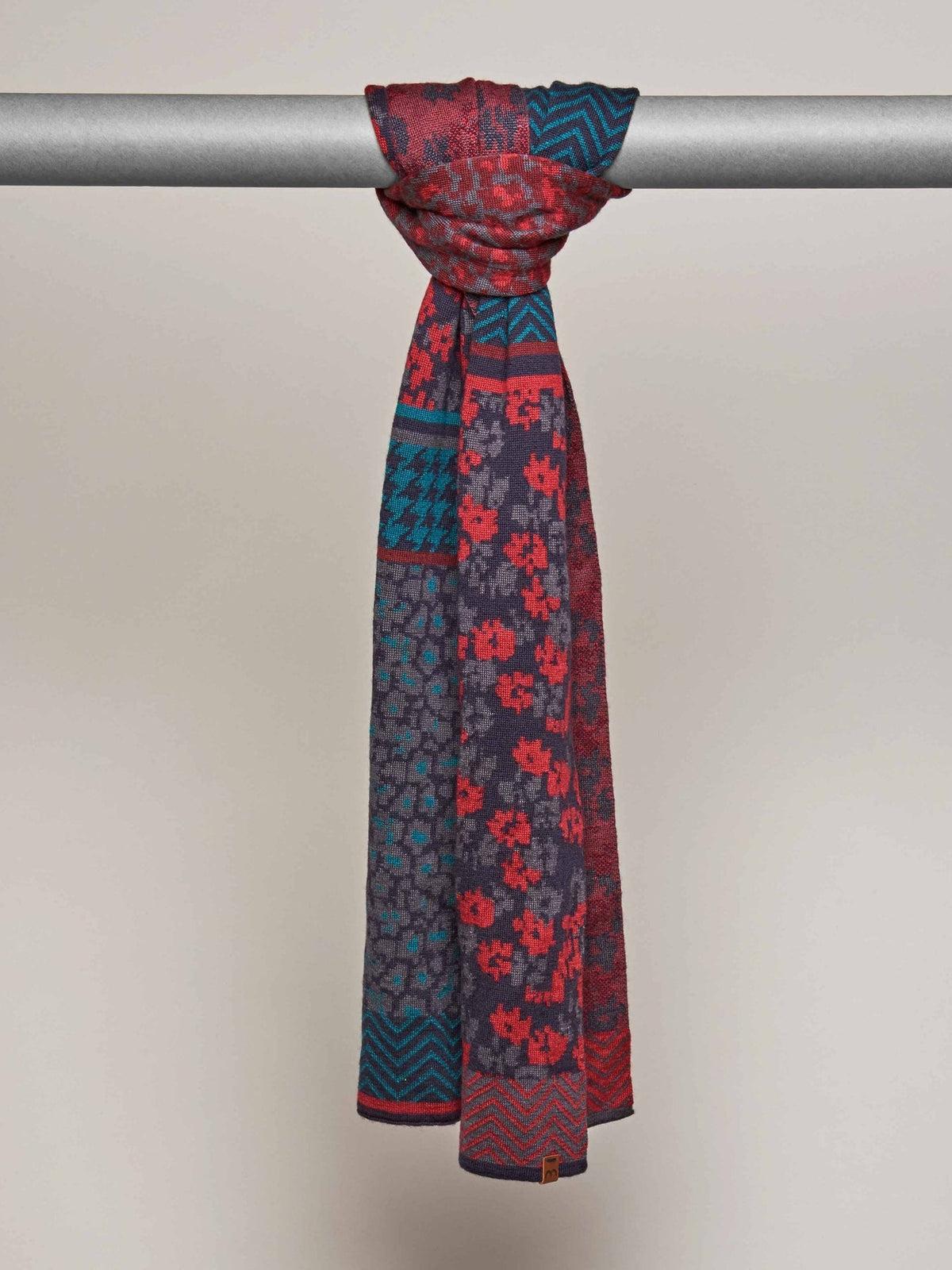 Multi Ladies' patterned scarf - TRESCO SCARF MULTI