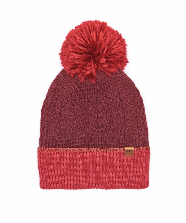 LISMORE HAT CABERNET/LIPSTICK RED