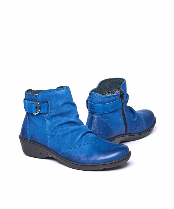 BOURBON 2 COBALT NUBUCK