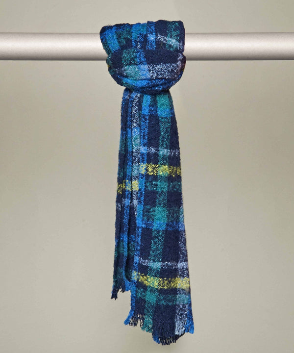 BURGH SCARF INDIGO MULTI