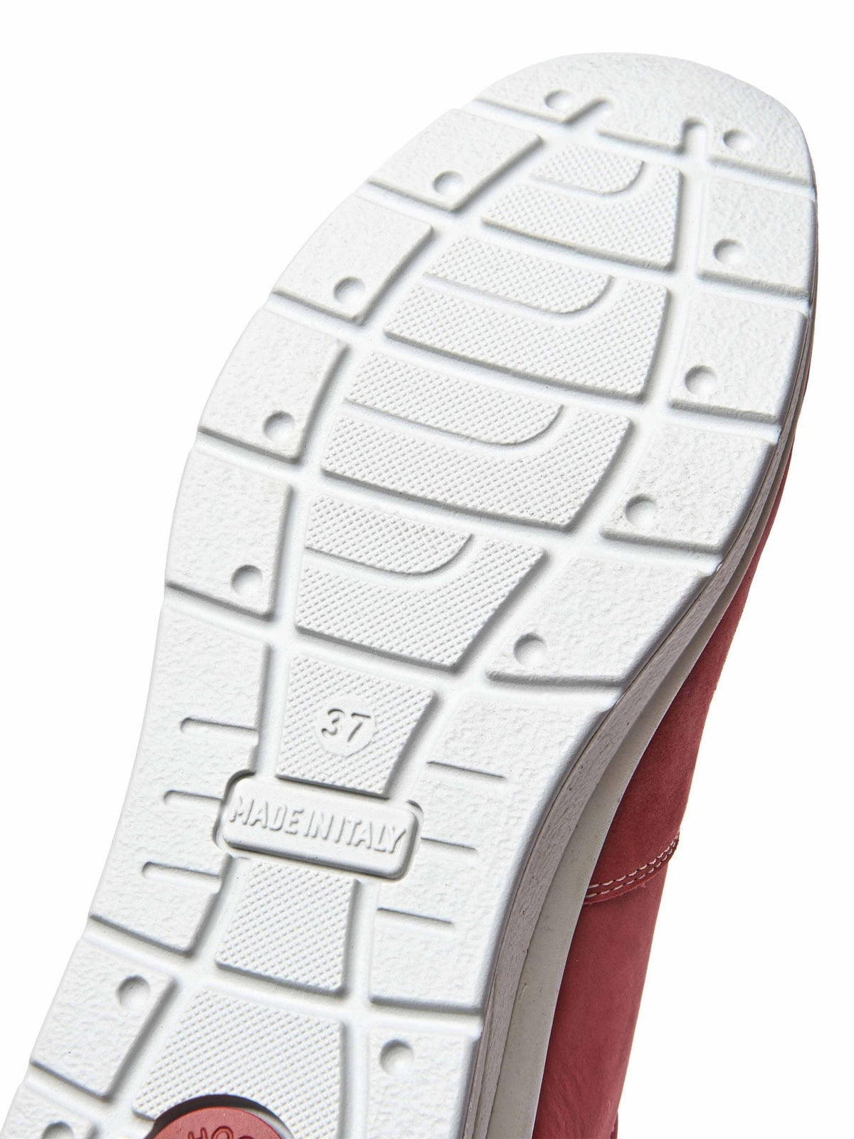 Red Colourful nubuck trainer pumps - KAZOO LIPSTICK RED