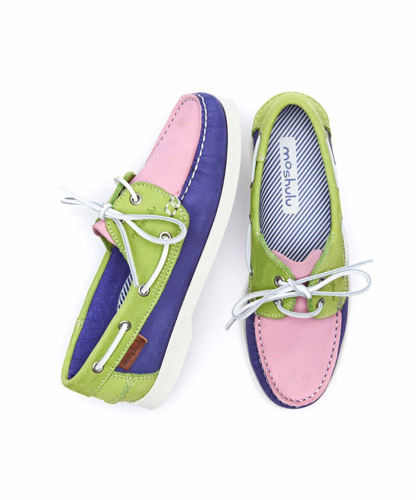 SALCOMBE 3 ROYAL BLUE/SWEET PEA PINK/SHAR