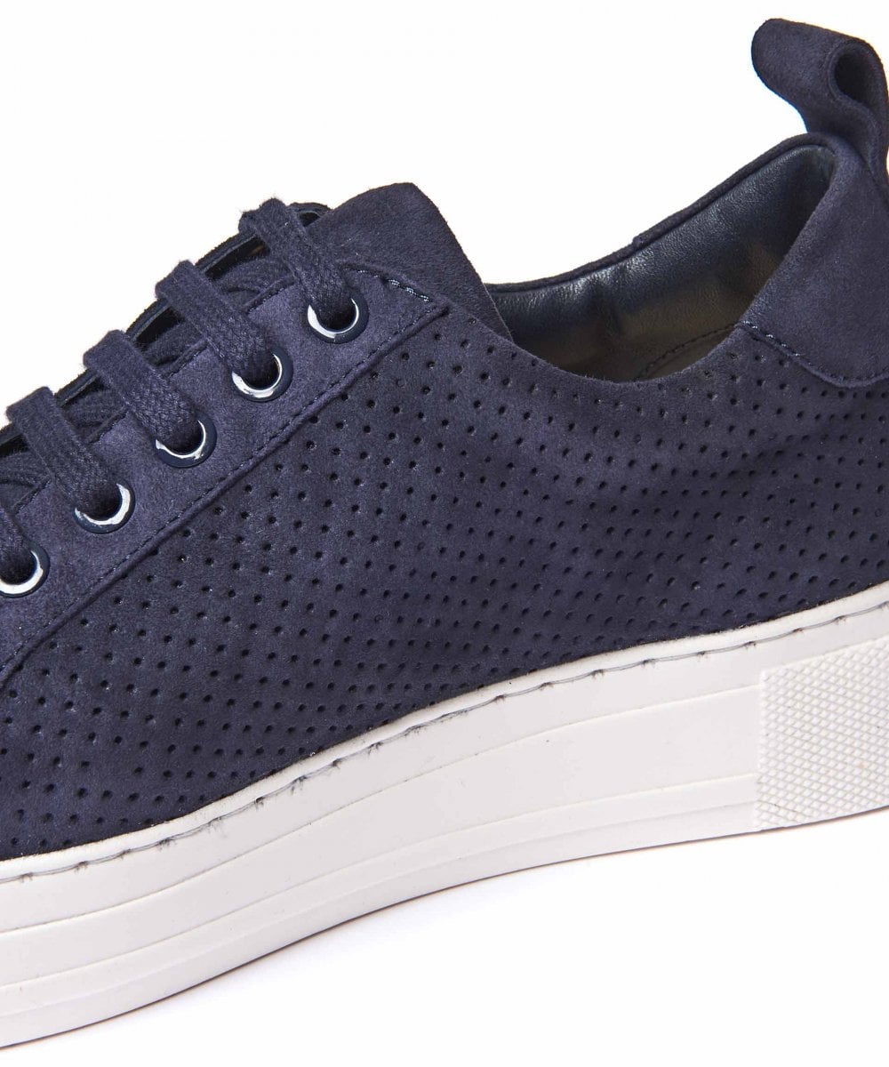 Green flatform zip trainers - DAWLISH SHARP APPLE