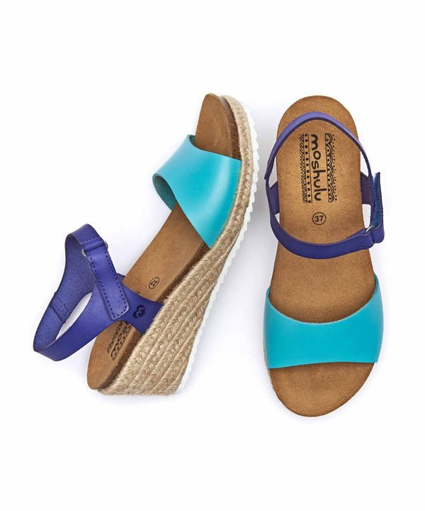 MENABILLY AQUA/ROYAL BLUE