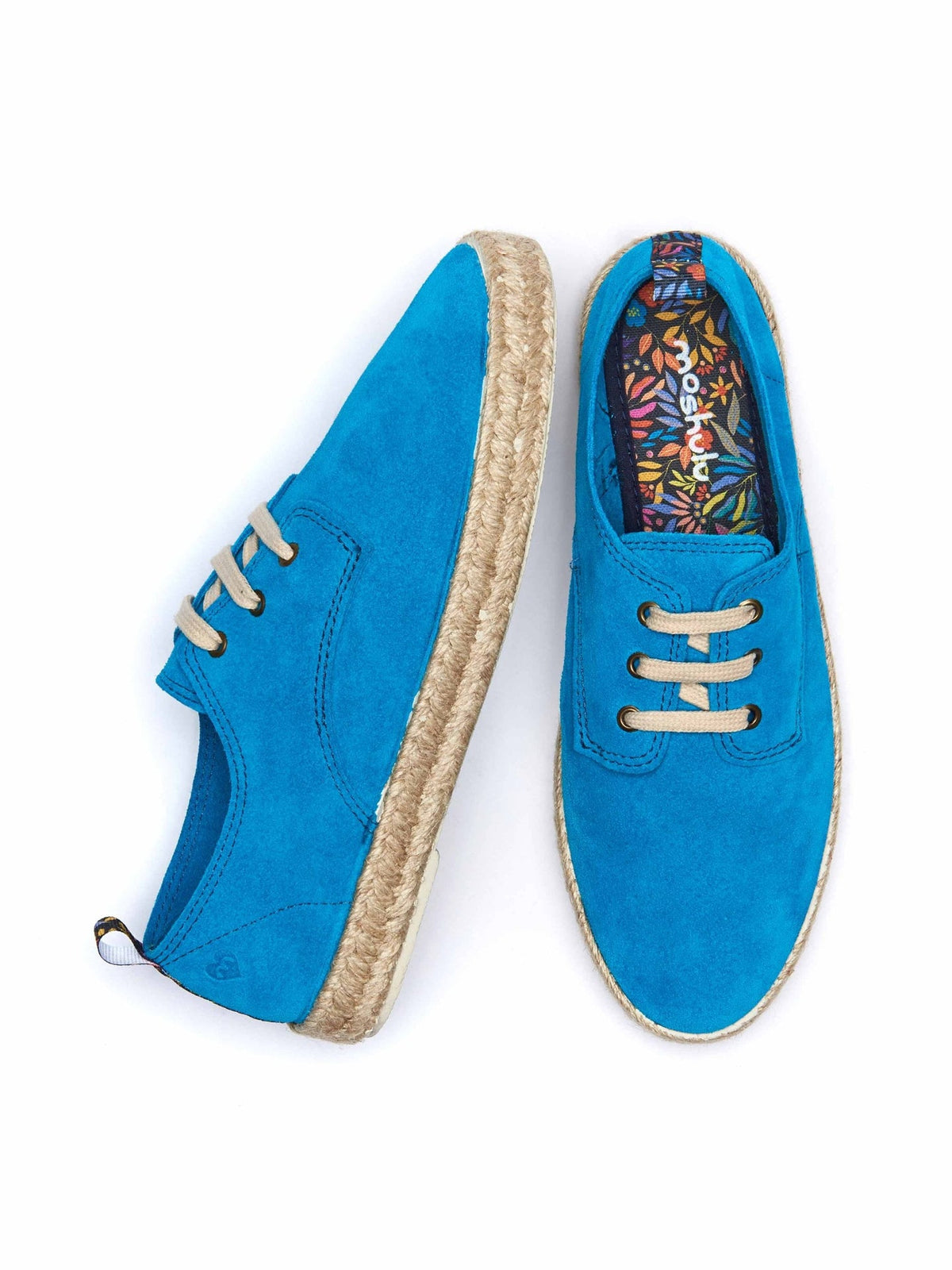 Blue Casual espadrille trainers - NAIDU CAPRI BLUE