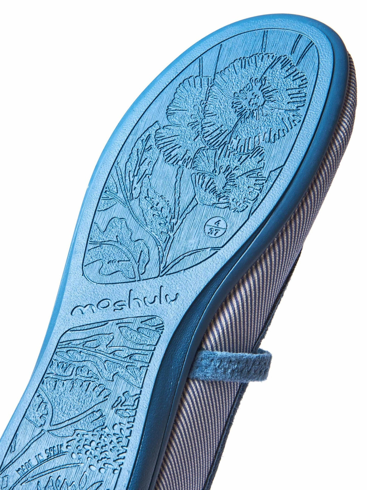 Multi Patterned lightweight ballerina slippers - CLEIDO FRESH WATERCOLOUR