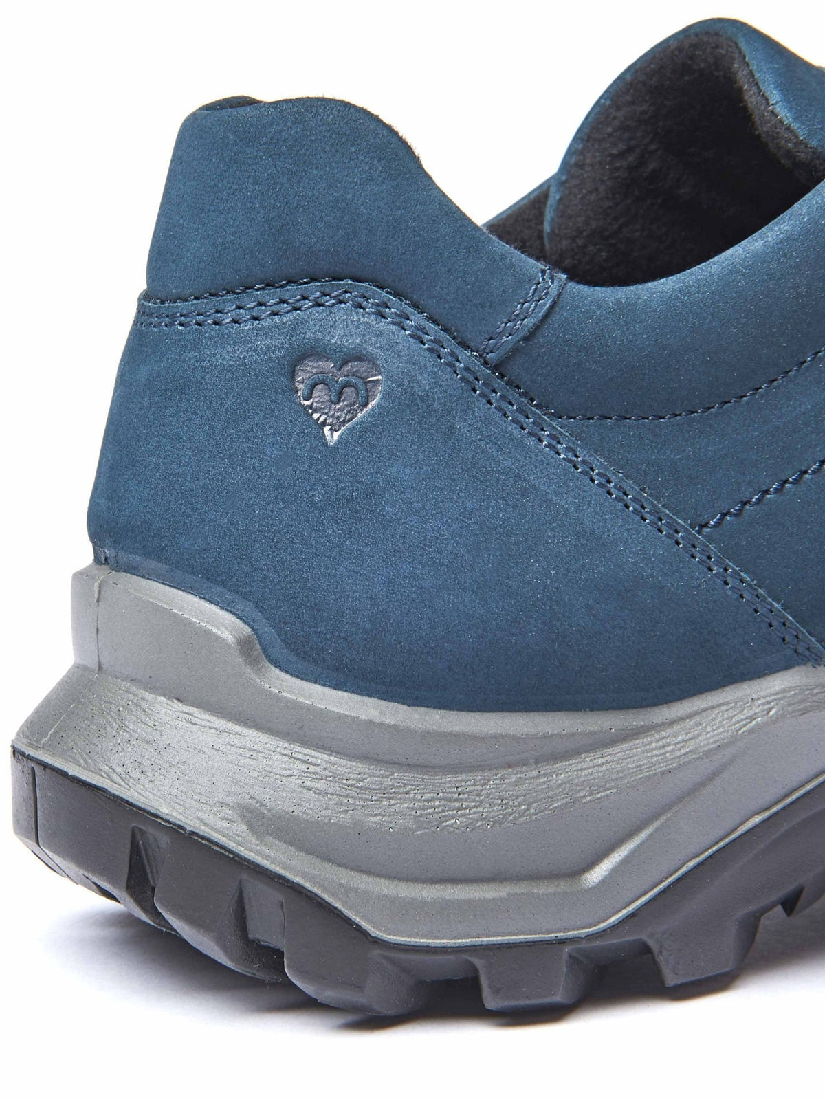Blue Suede walking trainers - BERGEN SEA GREEN